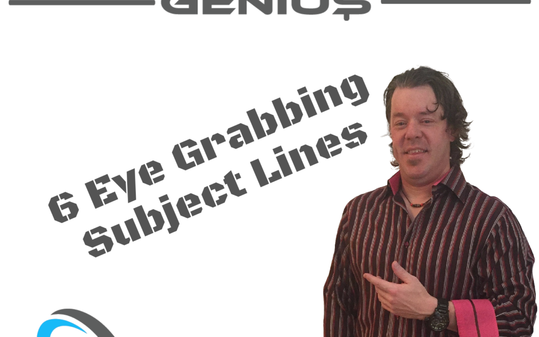 6 Eye Grabbing Subject Lines - Residual Genius - Zach Loescher